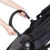 imageBaby Trend Sonar Switch 6in1 Modular Stroller Travel System with Ally Infant Car Seat Desert PinnkDesert Grey