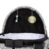 imageBaby Trend Nursery Center Travel Crib with Removable RockABye Bassinet Changing Table Organizer and Electronic Music Center and Nightlight RobinHidden Jungle Trio