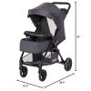 imageBaby Trend Passport Carriage Stroller Travel System with EZLift Infant Car Seat Dash BlackDash Black
