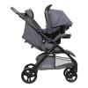 imageBaby Trend Passport Carriage Stroller Travel System with EZLift Infant Car Seat Dash BlackPink Bamboo