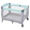 imageBaby Trend Nursery Den Playard with with Rocking Cradle Snooze Pod Flip Over Changer Daisy PinkCozy Mint