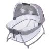 imageBaby Trend Nursery Den Playard with with Rocking Cradle Snooze Pod Flip Over Changer Daisy PinkDaisy Pink