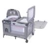 imageBaby Trend Nursery Den Playard with with Rocking Cradle Snooze Pod Flip Over Changer Daisy PinkDaisy Pink