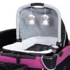 imageBaby Trend Nursery Den Playard with with Rocking Cradle Snooze Pod Flip Over Changer Daisy PinkMulberry