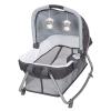 imageBaby Trend Nursery Den Playard with with Rocking Cradle Snooze Pod Flip Over Changer Daisy PinkRobin