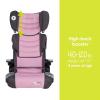 imageBaby Trend Protect 2in1 Folding Booster Car Seat Midnight BlackDash Rose