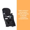 imageBaby Trend Protect 2in1 Folding Booster Car Seat Midnight BlackDash Tan