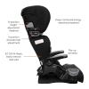 imageBaby Trend Protect 2in1 Folding Booster Car Seat Midnight BlackMidnight Black