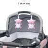 imageBaby Trend Simply Smart Nursery Center Playard Dash PinkDash Pink