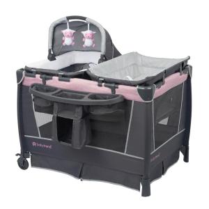 imageBaby Trend Simply Smart Nursery Center Playard Dash PinkDash Pink