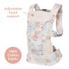 imageBaby Trend Caleo Charm Deluxe 3in1 Newborn Carrier Calypso  100 Cotton Machine Washable Lumbar Support amp Weather ProtectionEden