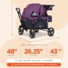 imageBaby Trend ExpeditionTour LTE 2in1 Stroller Wagon Mars RedDash Plum