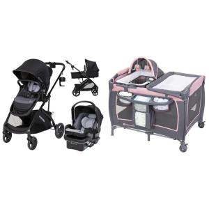 imageBaby Trend Passport Switch Modular Travel System Bassinet amp Lil Snooze Deluxe III Nursery Center